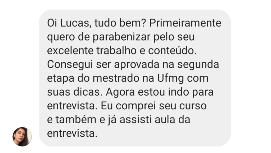 Mestrado Direito UFMG - Academia Simplificada