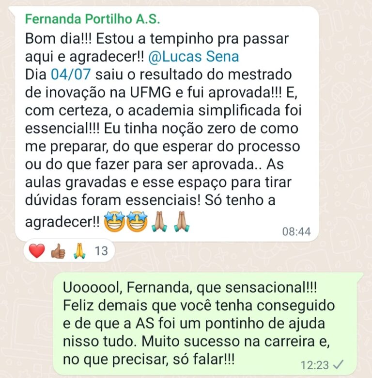 Mestrado Direito UFMG - Academia Simplificada